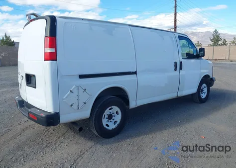2012 GMC Savana 2500 Work Van z USA, uszkodzony, nr VIN 1GTW7FCA5C1141822